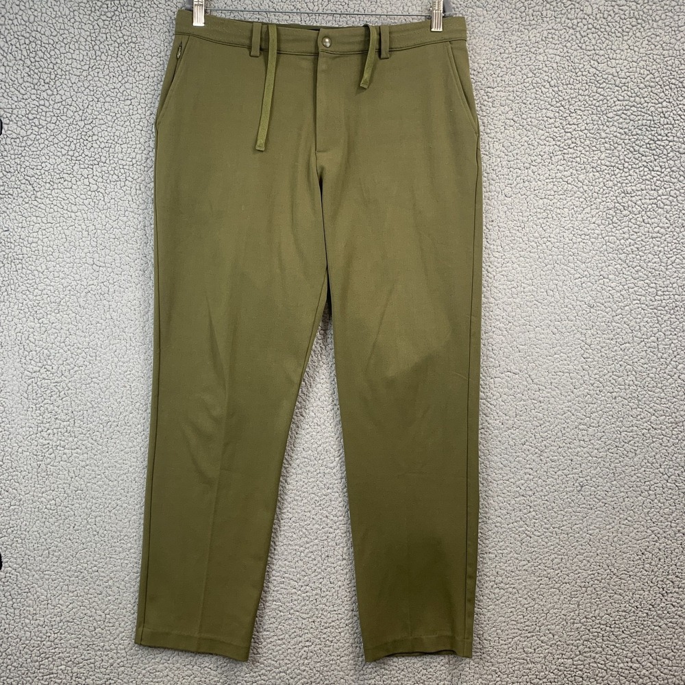 Quince Men Comfort Stretch Traveler 5-Pocket Pants - Straight Olive 34X30